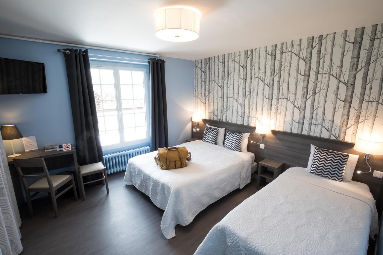 Logis Hotel Restaurant De La Poste Le Mele-sur-Sarthe Екстер'єр фото